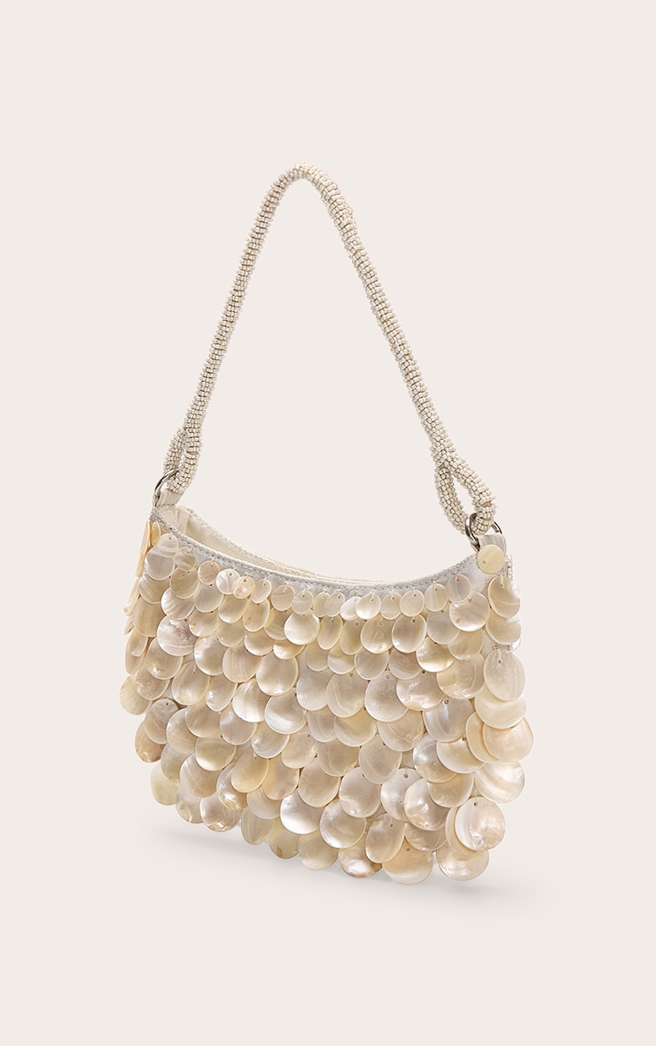Natural Gradient Pearl Shell Shoulder Bag image 3