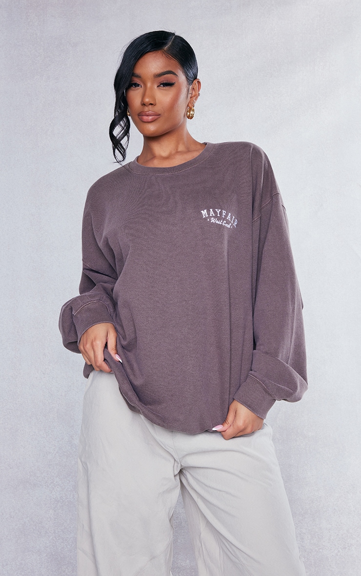 Long Sleeve Missguided Crew Neck MyRunway Shop Missguided Blue