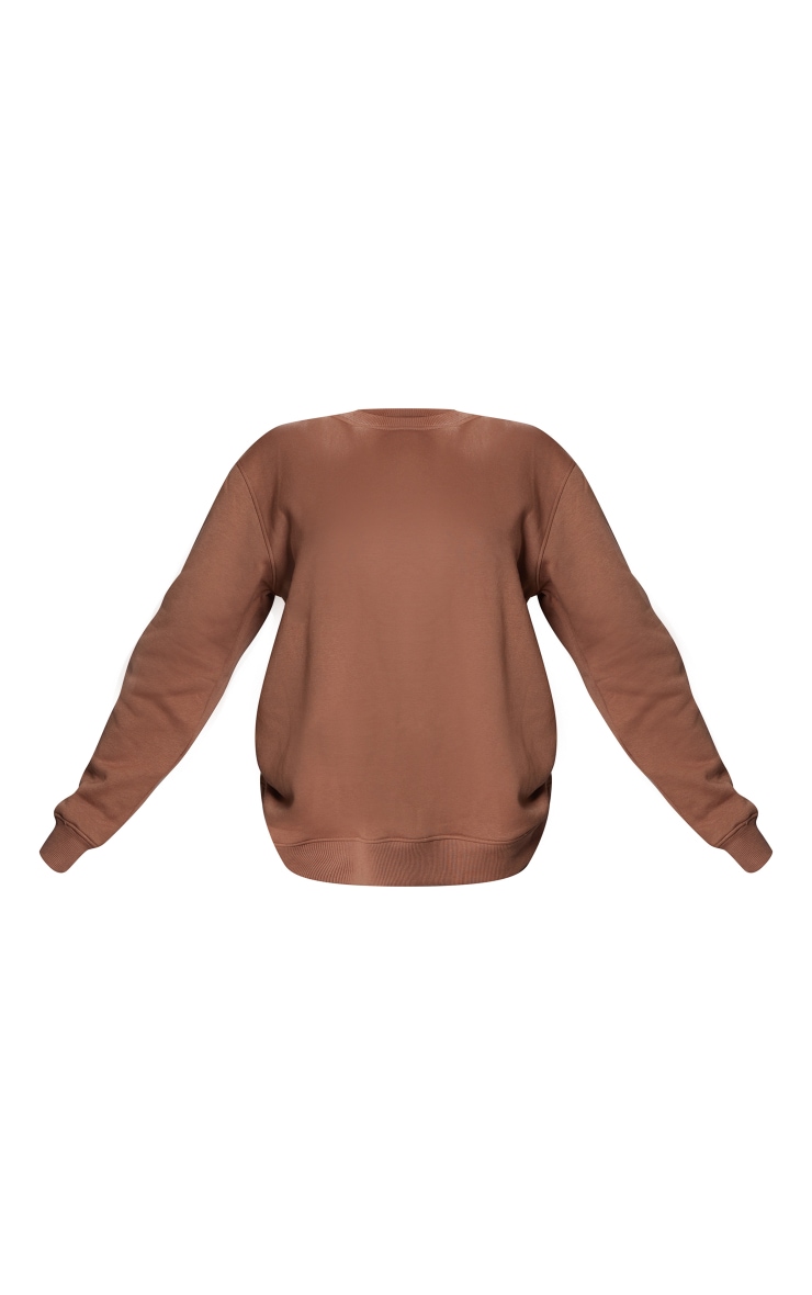 Sweat oversize marron image 5