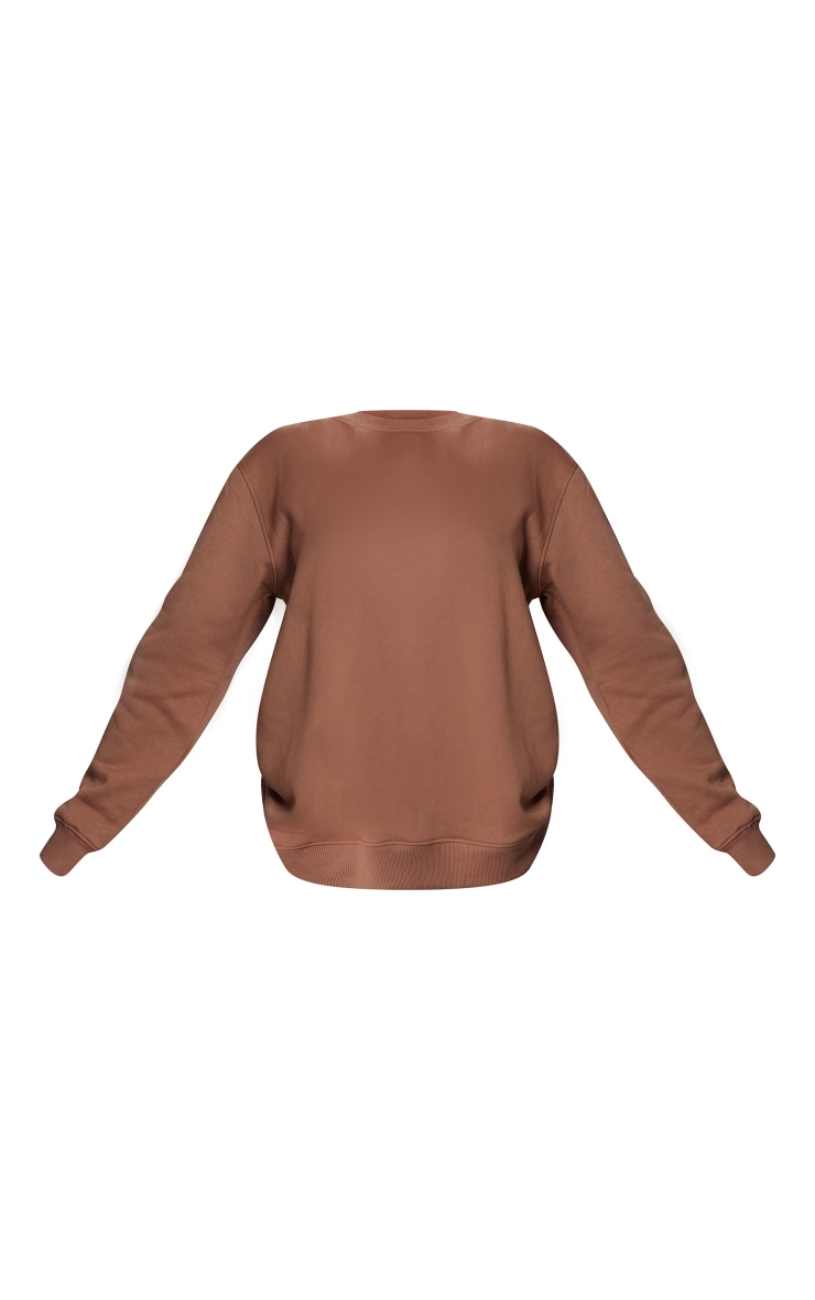 Brown Oversized Sweatshirt image 3