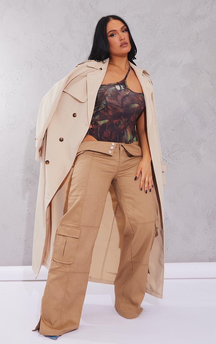 Multi Printed Slinky Strappy Bodysuit image 3