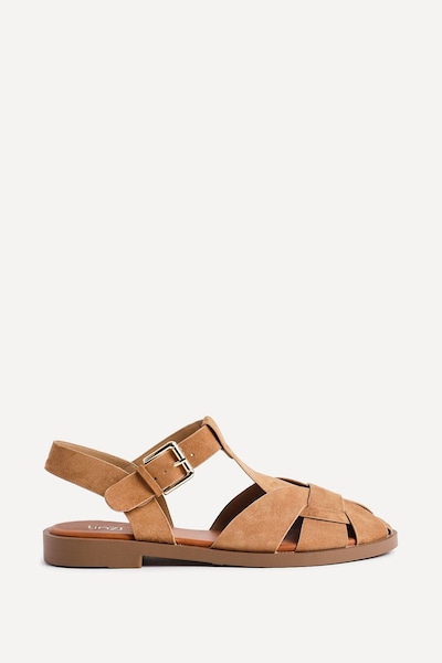 Linzi Rhoda Sand Flat Fisherman Sandals