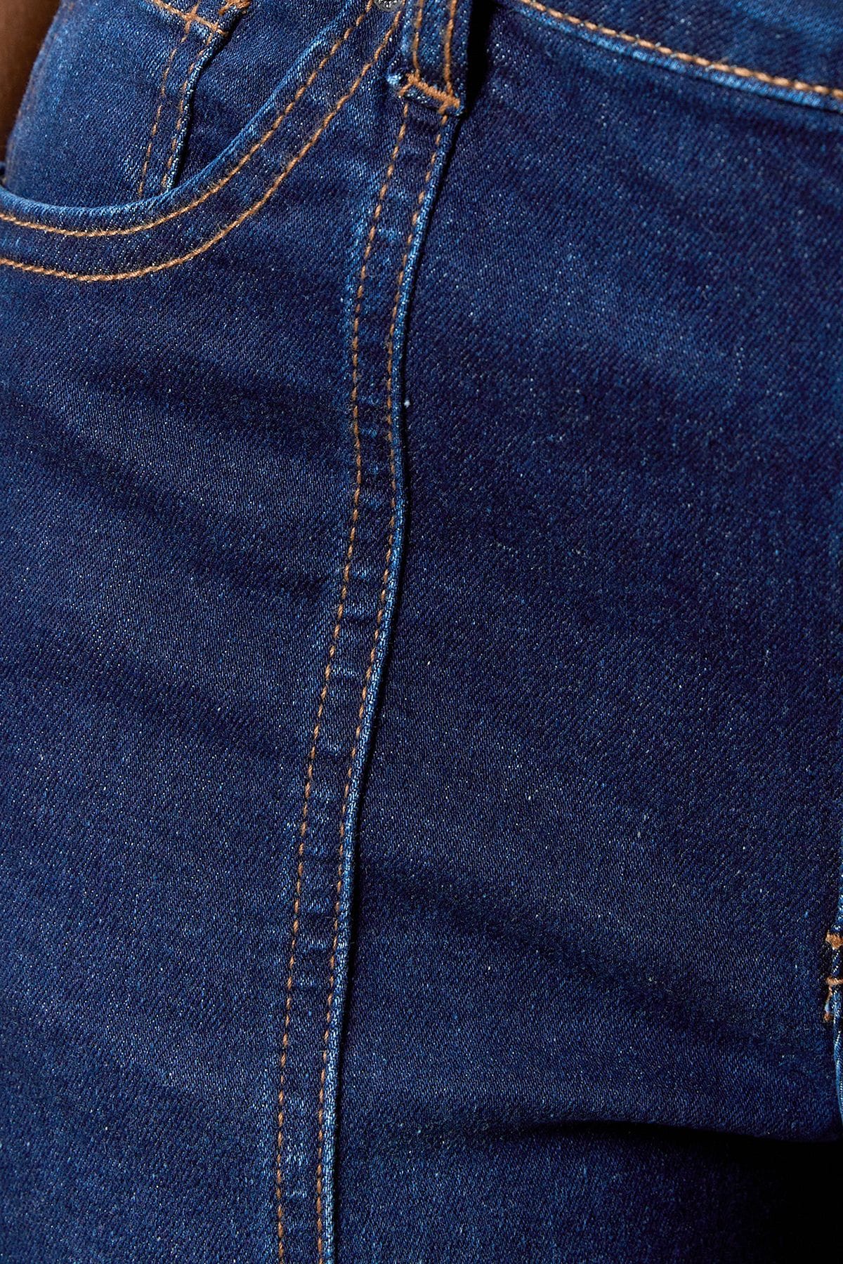 Dorothy Perkins Slim Seam Detail Jean Dark Wash image 5