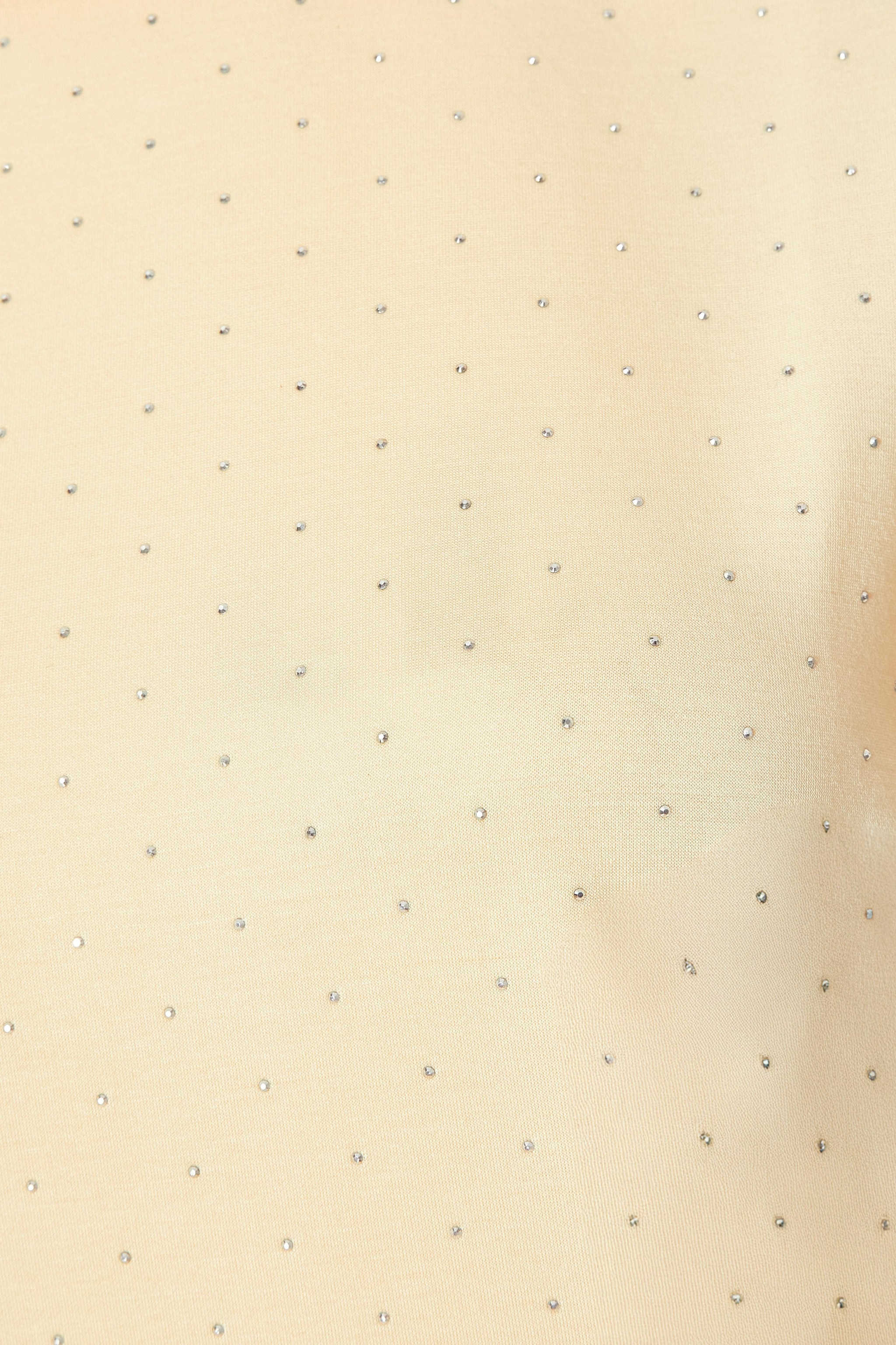 Quiz Yellow Stud Detail Top image 6