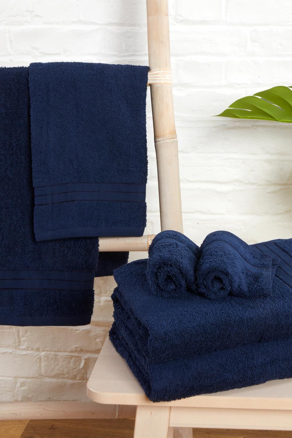 OHS Luxury Hand Towel 100% Cotton Bathroom image 1