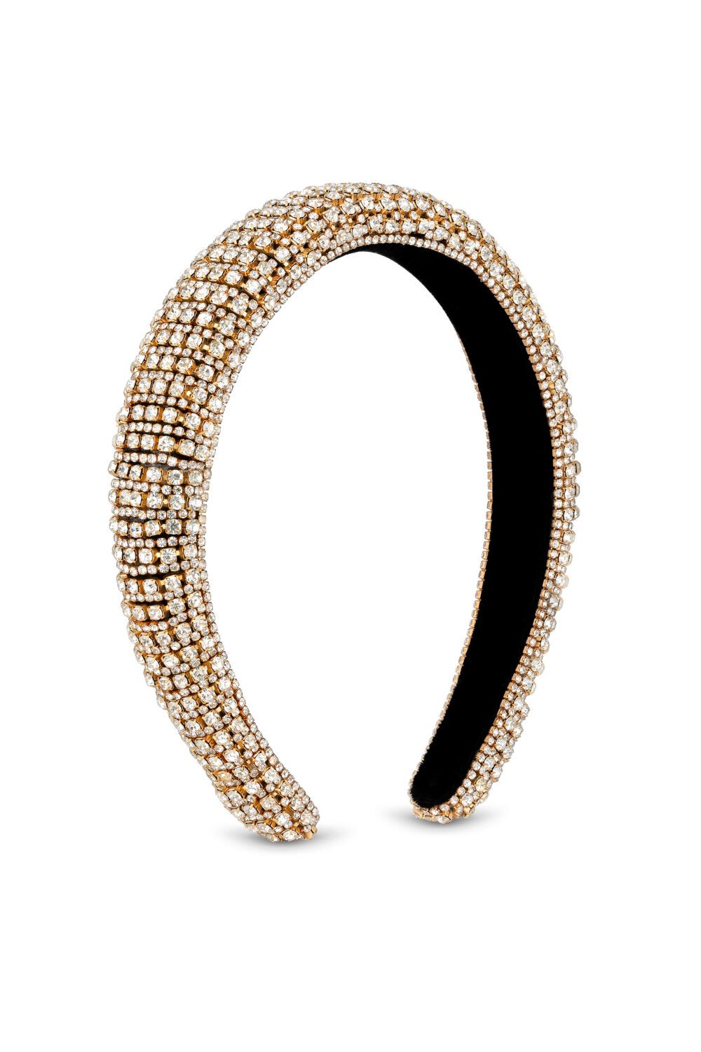 Jon Richard Gold Plated Statement Crystal Headband