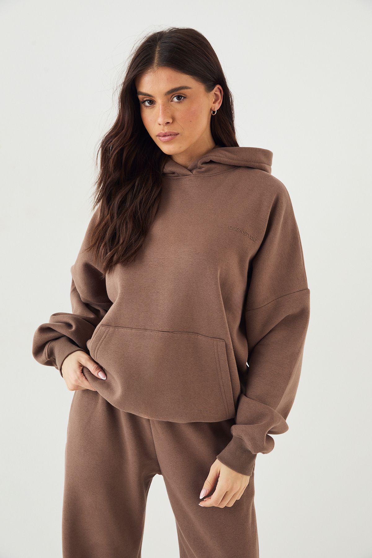 DSGN Studio DSGN Studio Oversized Hoodie Mocha