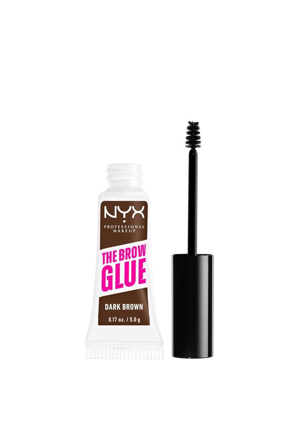 NYX Professional Makeup Brow Glue Instant Brow Styler Dark Brown image 3