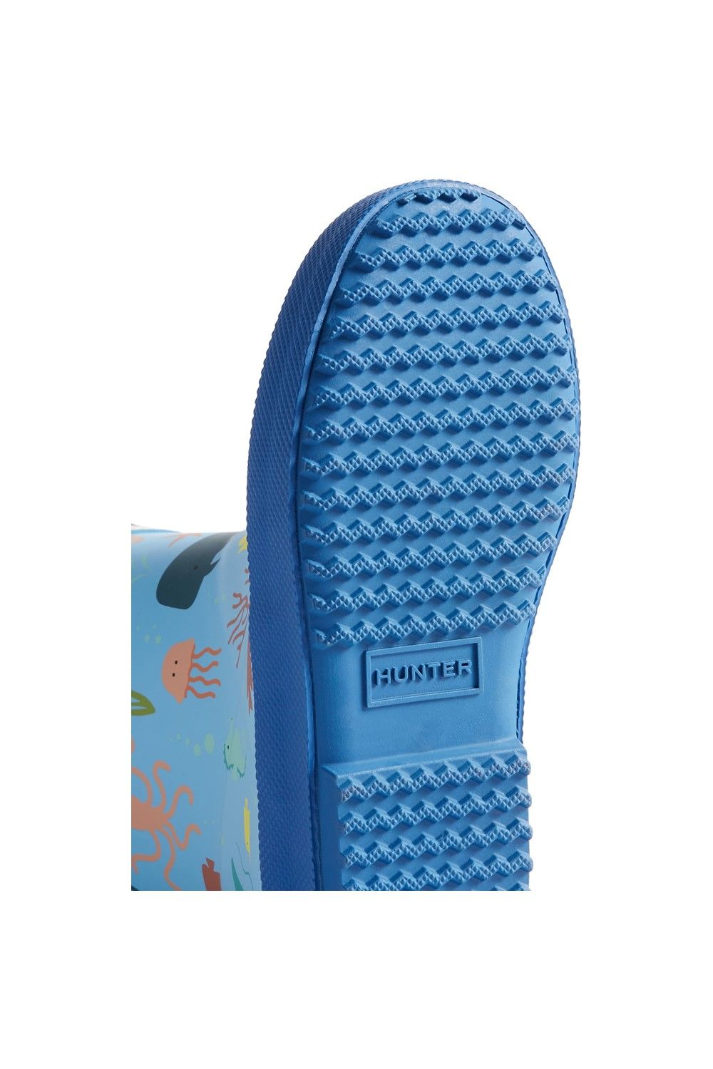 Hunter Kids First Classic Ocean Print Wellington Boot image 3