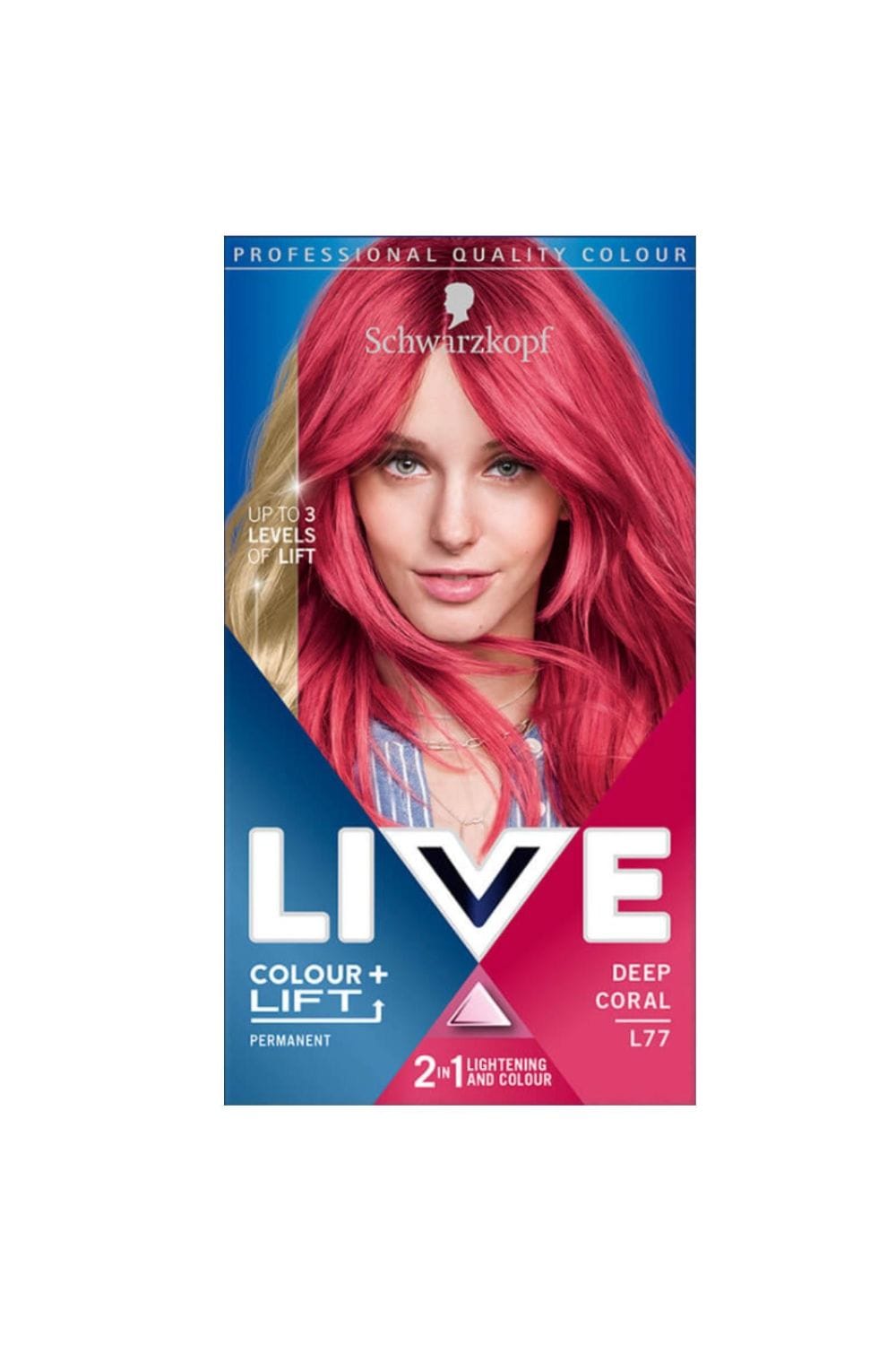 Schwarzkopf LIVE Ultra Brights 'Hair Dye' Vibrant Semi-Permanent Orange image 1