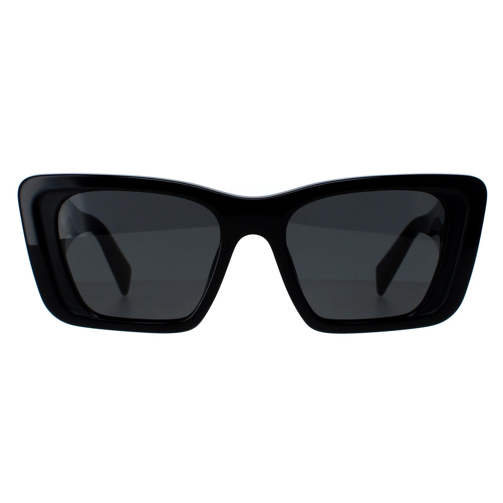Prada Rectangle Black Dark Grey PR08YS image 2