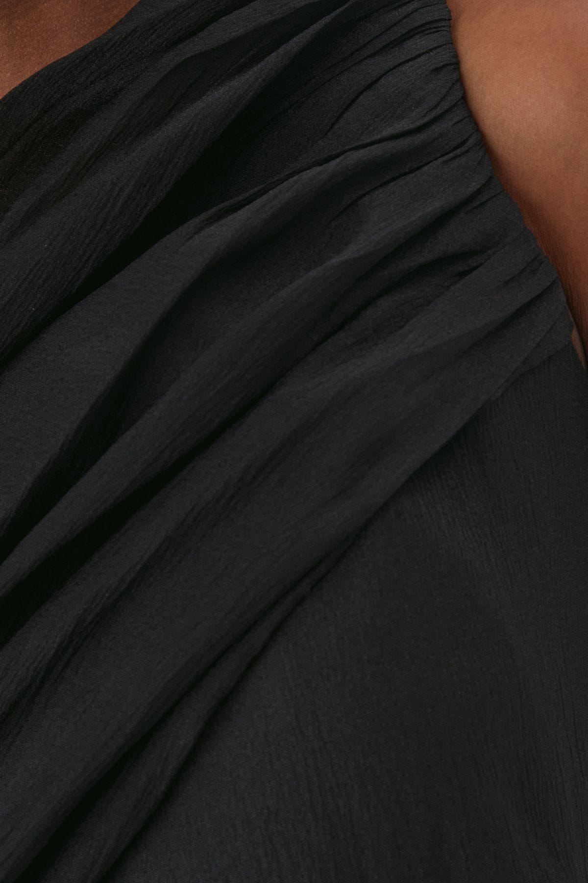 MissPap One Shoulder Knot Drape Top Black image 5