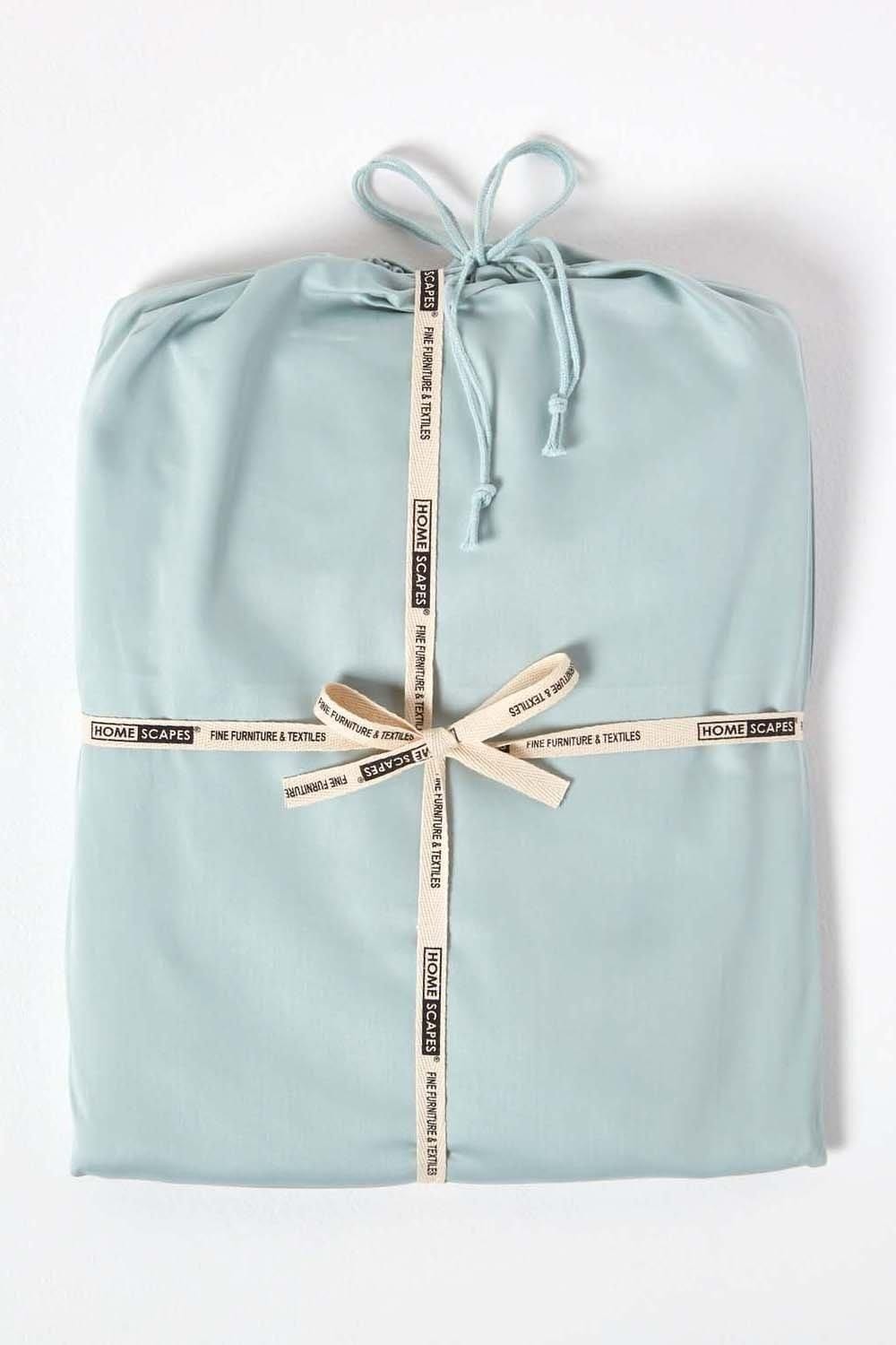 Homescapes Sateen Cotton Fitted Sheet 12 inch 400 Thread Count image 4