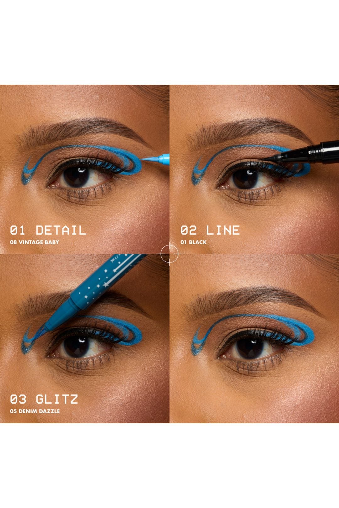 NYX Professional Makeup Epic Ink Glitz, Metallic Liquid Eyeliner 1ml Flashy Flare image 8