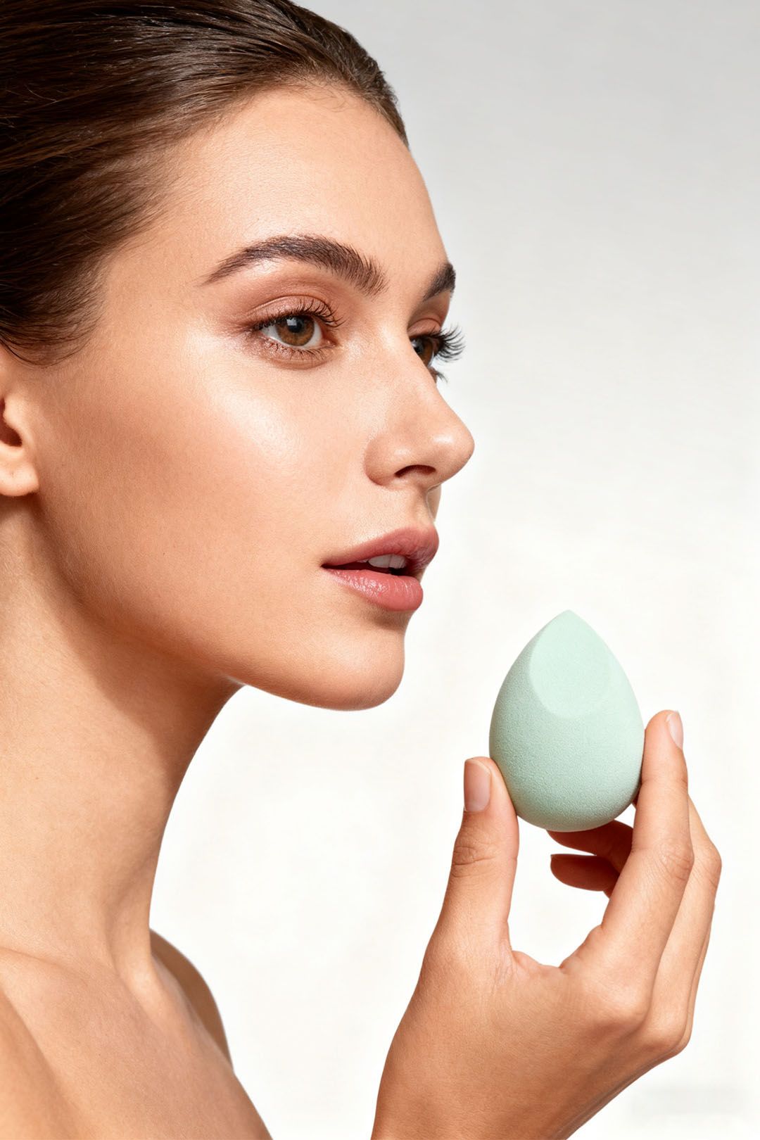 SHEONLY 4Pcs Makeup Sponge Beauty Blender Set image 4