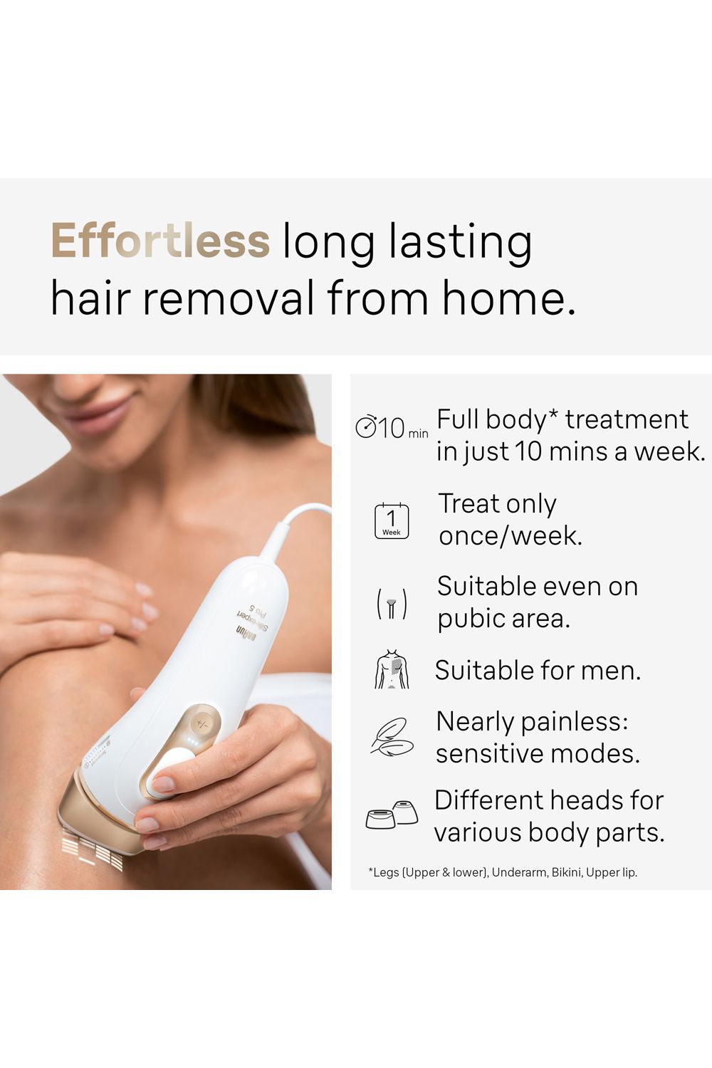 Braun IPL5347 Permanent Hair Removal Multi image 7