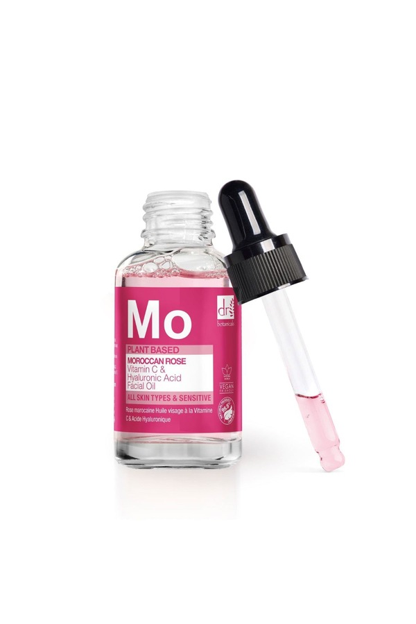 Dr. Botanicals Moroccan Rose Facial Oil with Hyaluronic Acid & Vitamin C 30ml