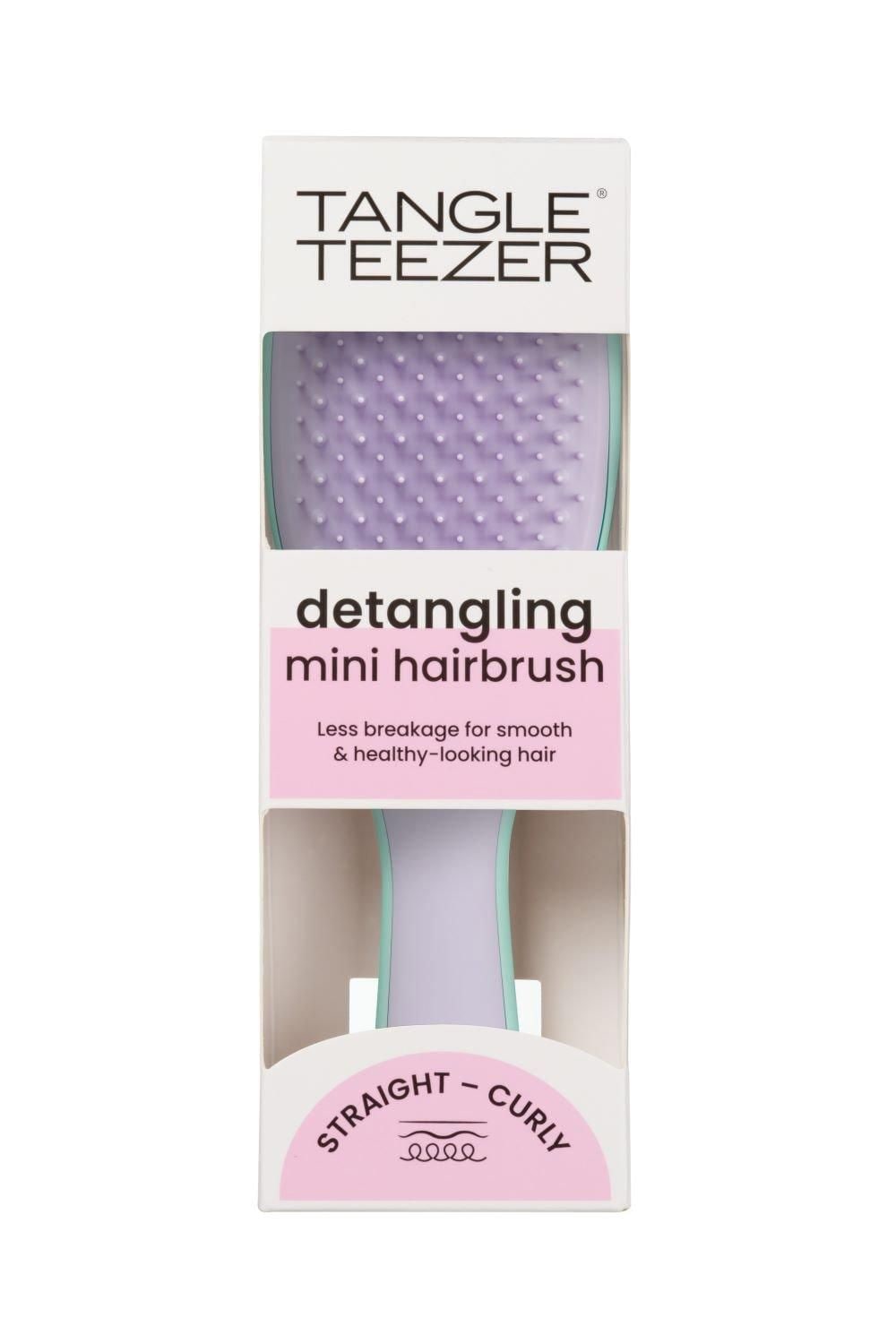 Tangle Teezer The Mini Wet Detangler- Wisteria Leaf Purple image 3