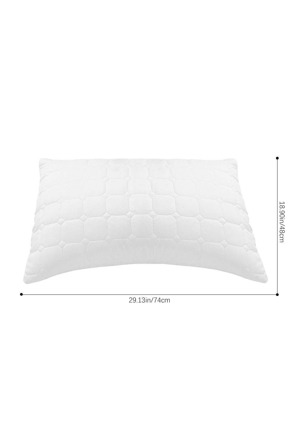 Living and Home Elegant Polyester Pillowcase Soft Bedding Pillow Cover image 10