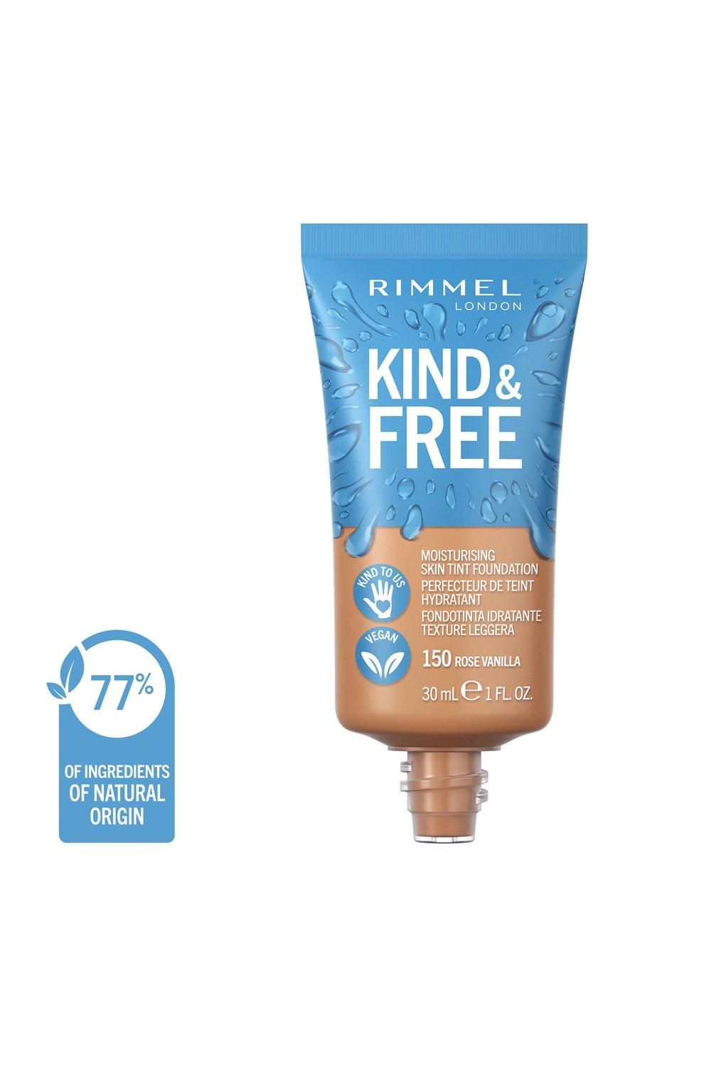 Rimmel London Kind & Free Moisturizing Skin Tint Foundation 150 Rose Vanilla image 2