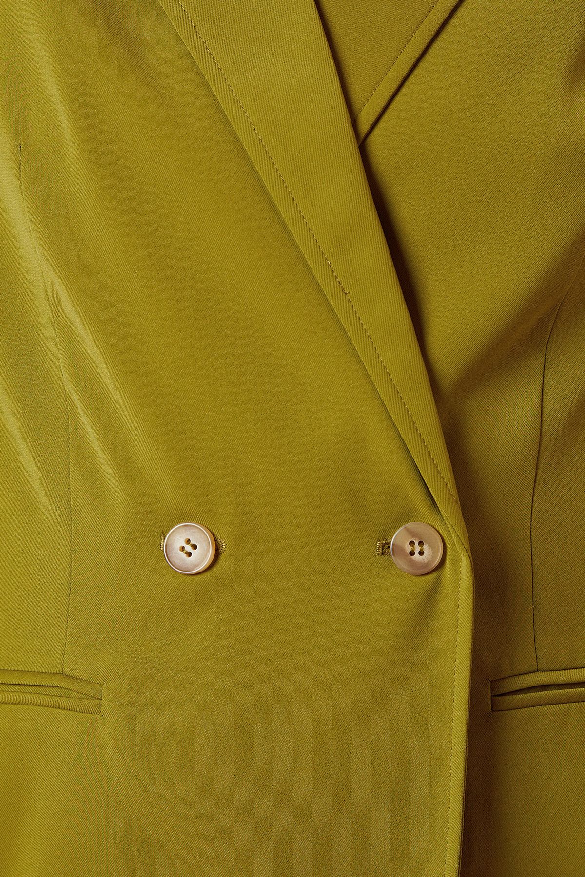 Dorothy Perkins Tailored Seam Front Detail Blazer Khaki image 5