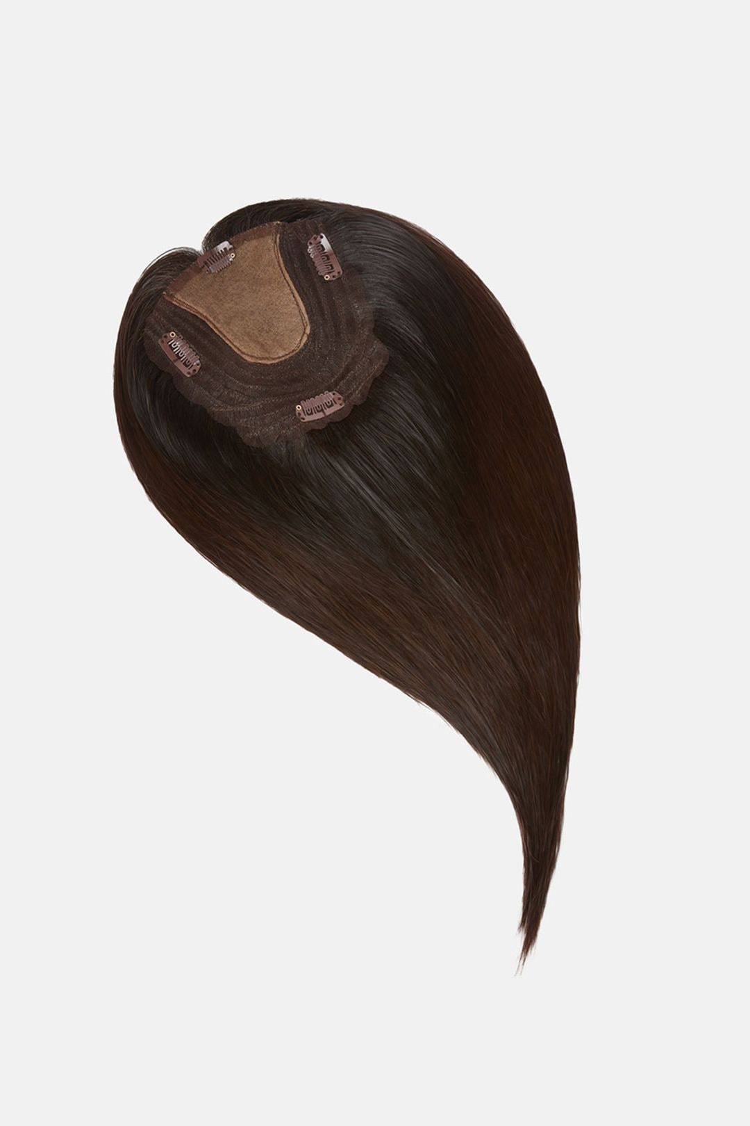 Beauty Works Beauty Works custom clip-in Fringe Topper 55g Brownie Batter image 2