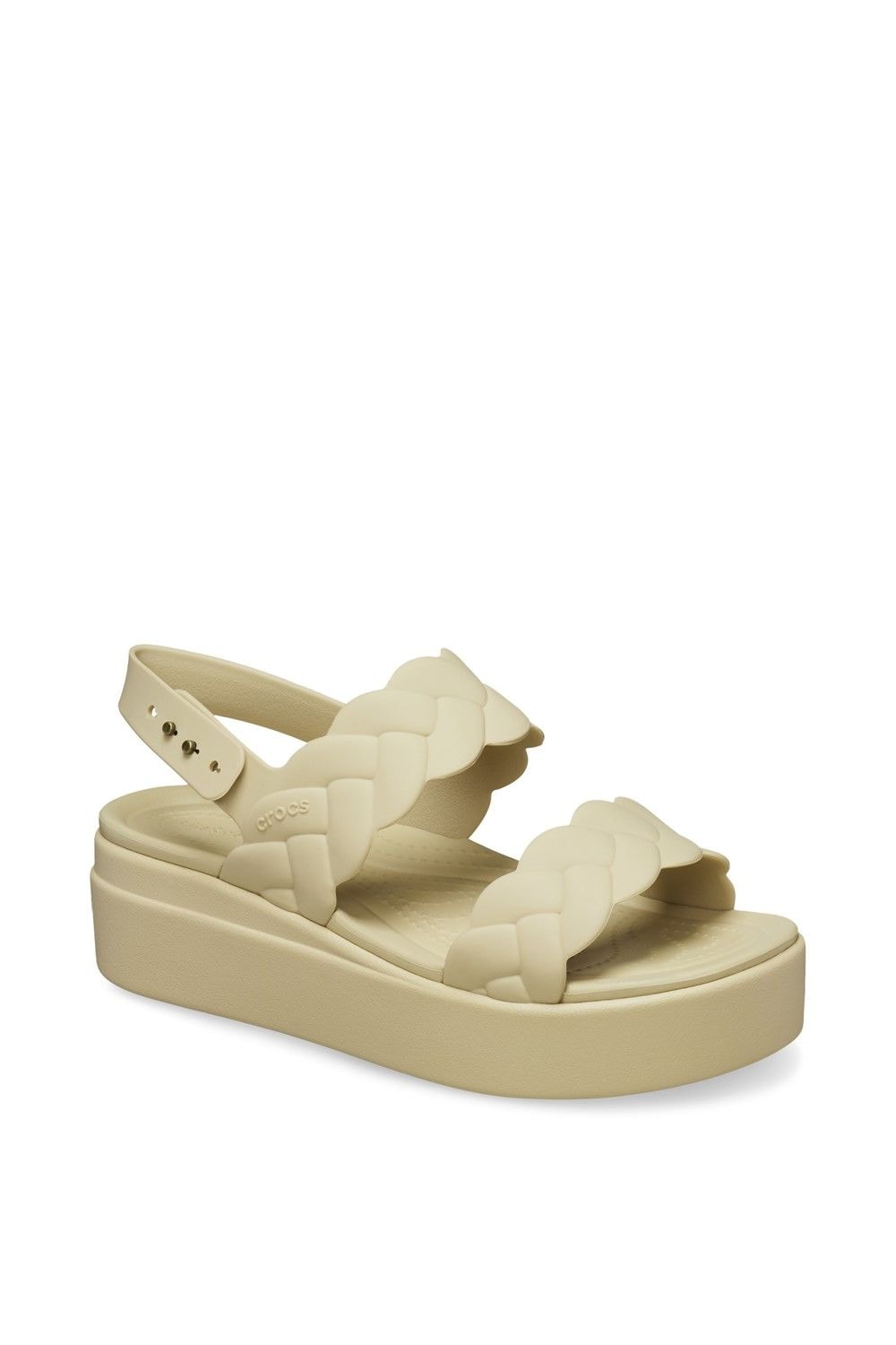 Crocs Brooklyn Woven Low Wedge image 1