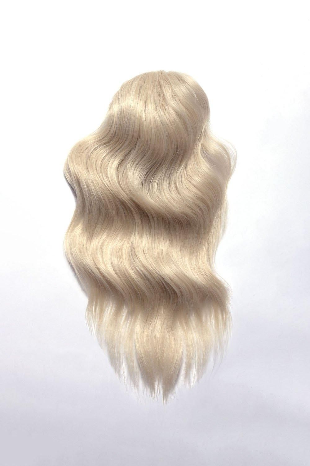 Lullabellz Brushed Out Wave 16inch Claw Clip Pony Light Blonde