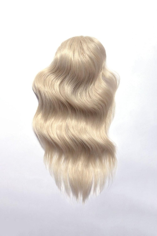 Lullabellz Brushed Out Wave 16inch Claw Clip Pony Light Blonde