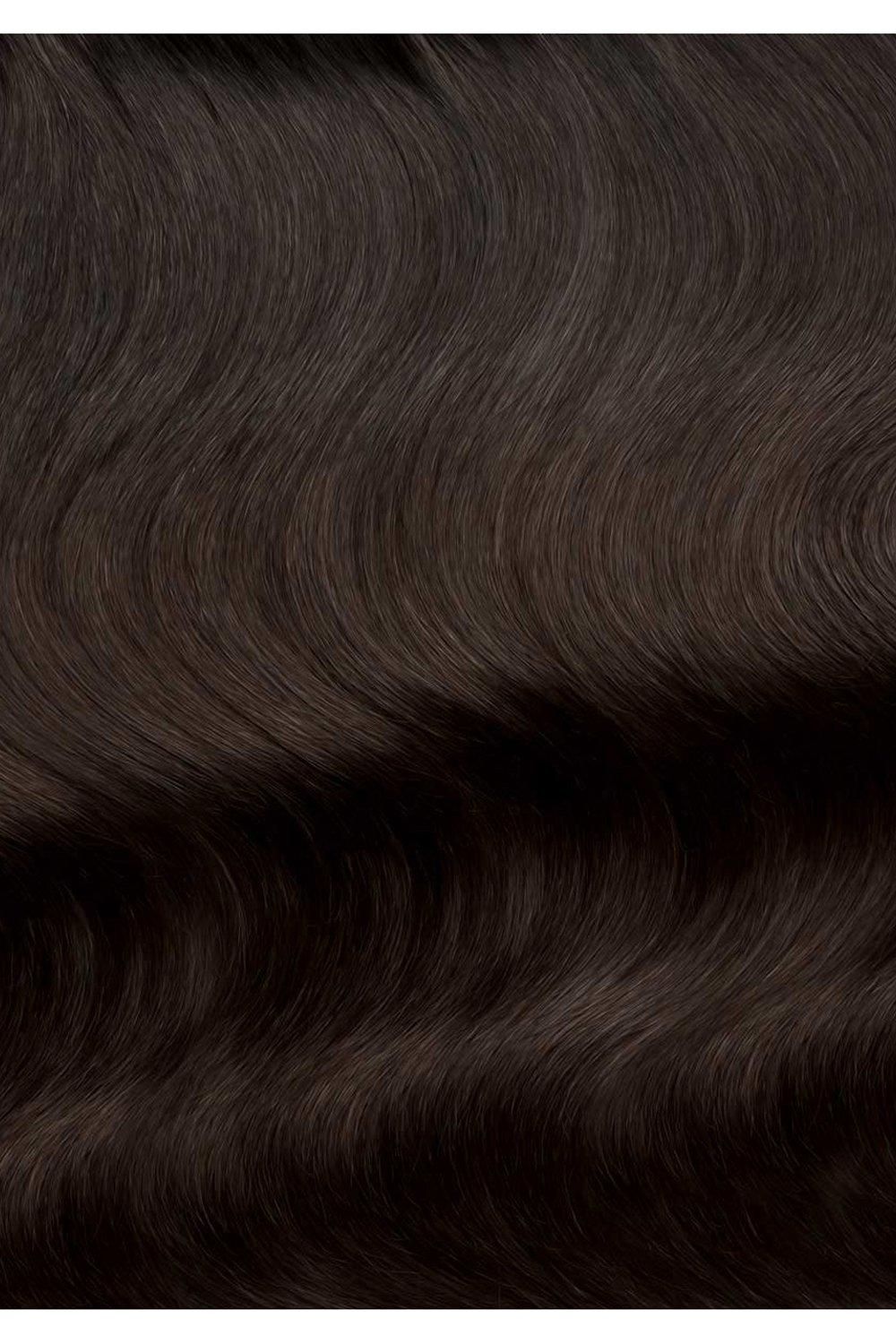 Beauty Works Beauty Works custom clip-in Fringe Topper 55g Brownie Batter image 9