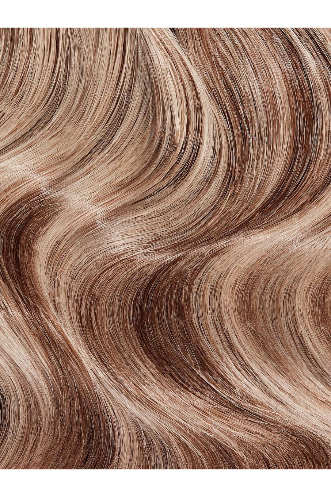 Beauty Works Beauty Works custom clip-in Fringe Topper 55g Honey Blonde image 5