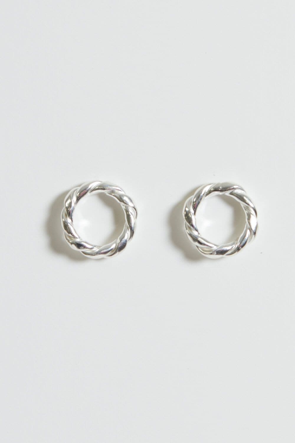 Simply Silver Sterling Silver 925 Polished Twisted Wreath Stud Earrings image 4