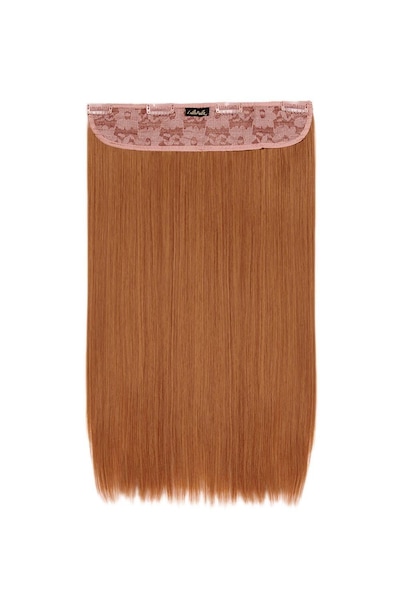 Lullabellz Thick 18 1 Piece Straight Clip In Hair Extensions Mixed Auburn