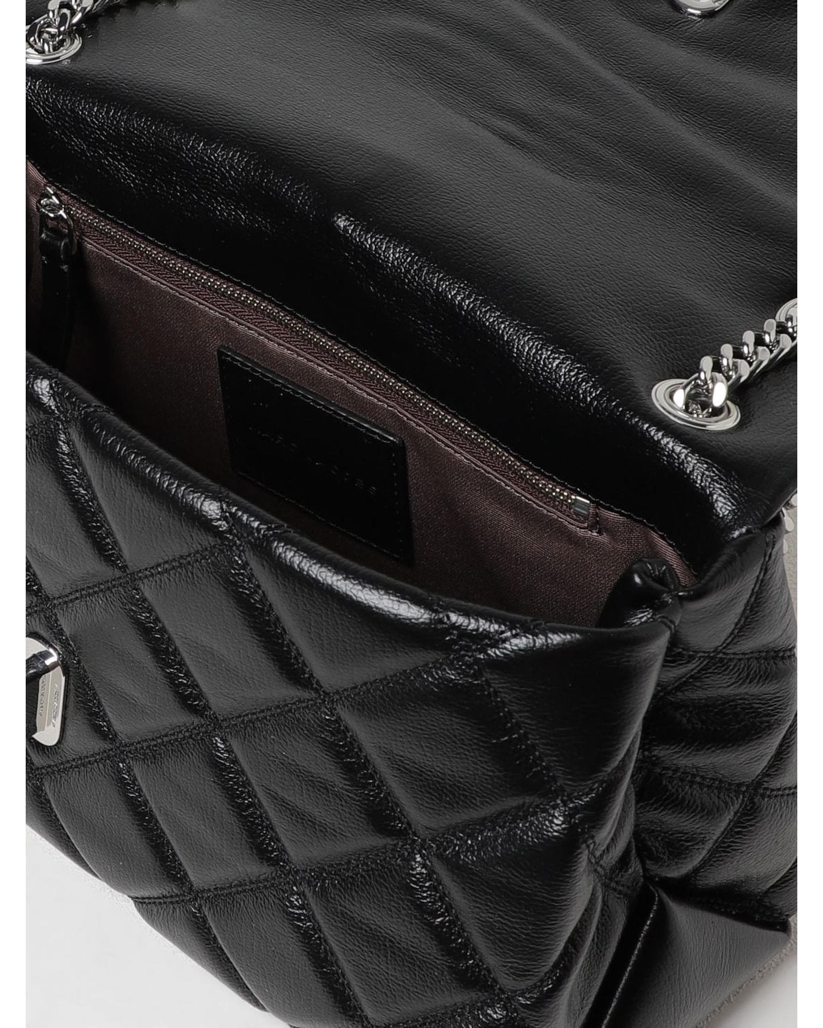 Marc Jacobs Softshot 21 Quilted Leather Crossbody Wo - Black image 3