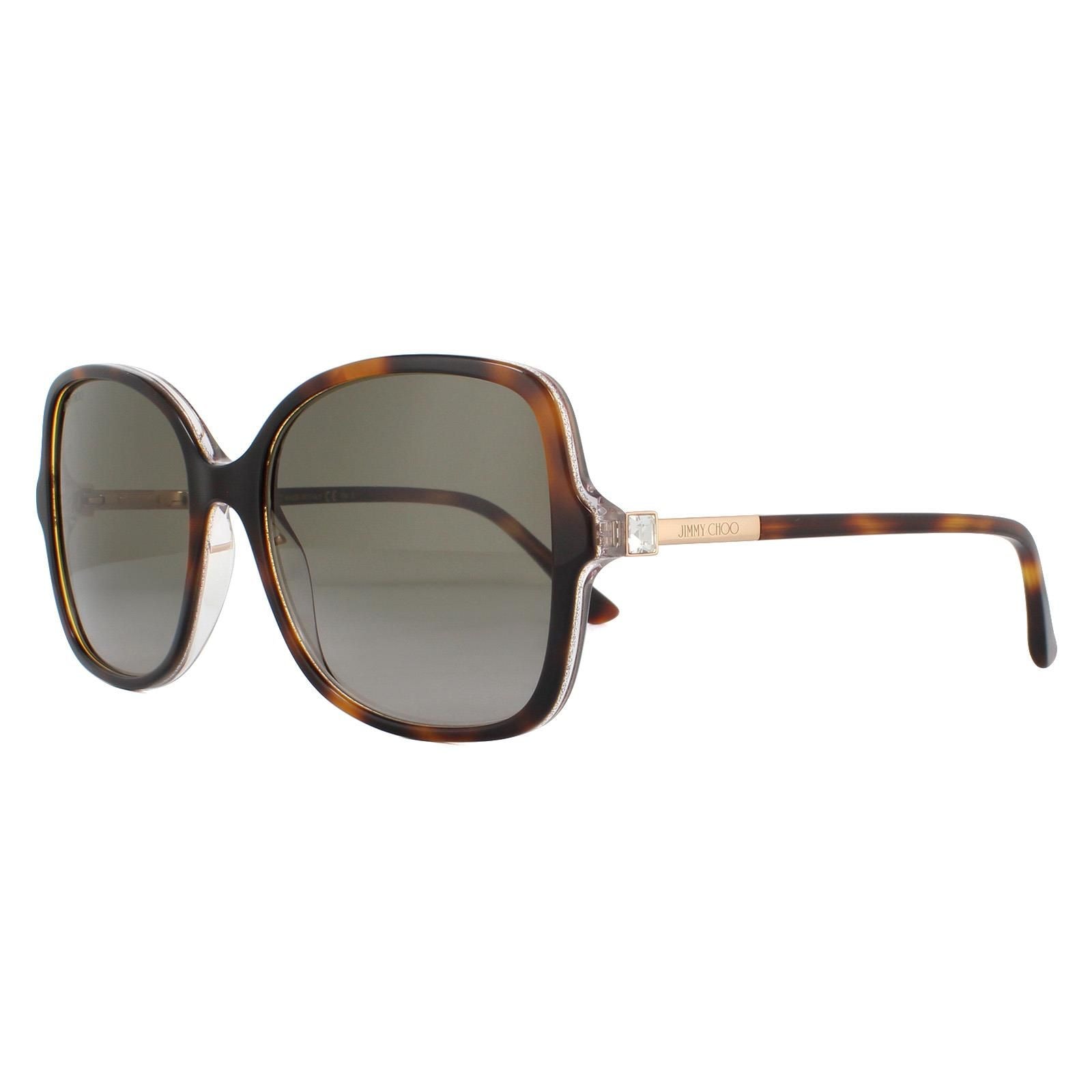 Jimmy Choo Fashion Havana Pink Brown Gradient Sunglasses image 2