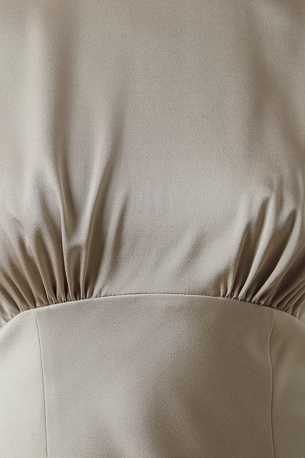 Coast Cowl Back Fishtail Maxi Dress Gold image 5