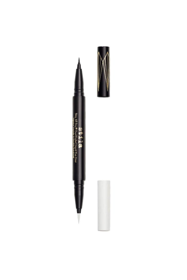Stila Stay All Day Dual-Ended Liquid Eye Liner Intense Black_snow