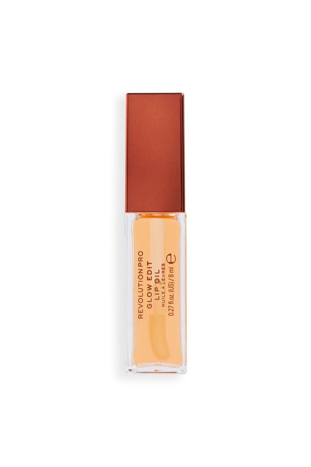 Revolution Glow Edit Lip Oil Soleil Orange image 2