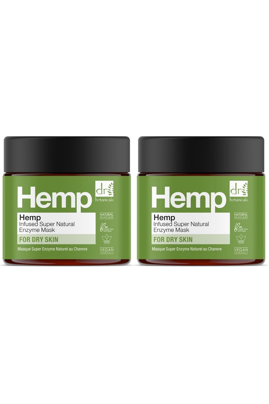 Dr. Botanicals Infused Super Natural Enzyme Mask 60ml x 2 Duo Pack image 1