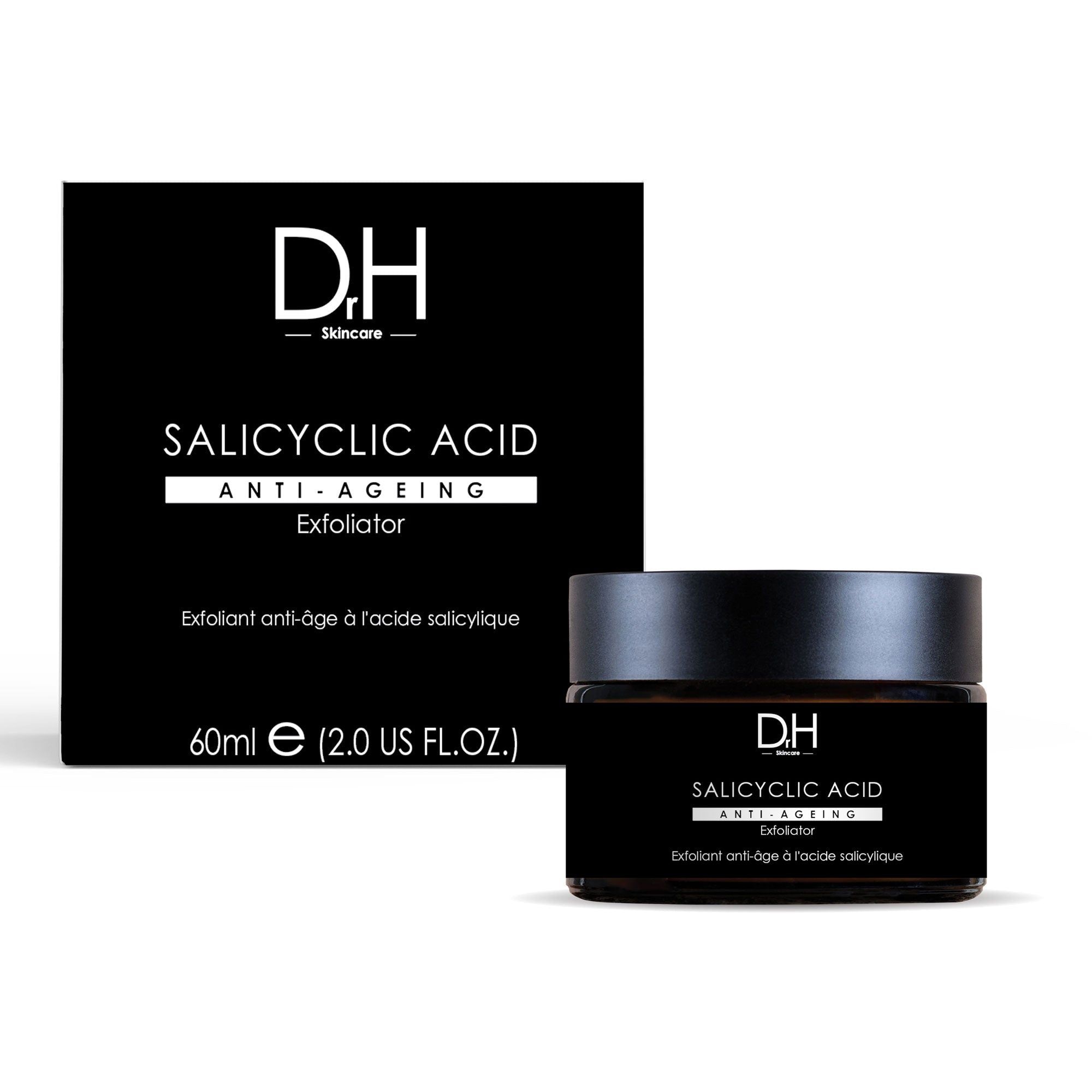 Dr H Salicylic Acid Anti-Ageing Exfoliator 60ml x 2 Duo Pack image 3