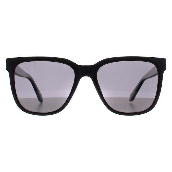 Quay Square Black Smoke Polarized Wired
