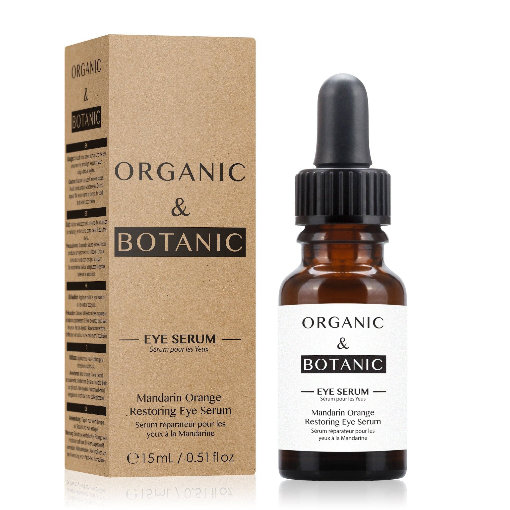 Organic & Botanic Advanced Mandarin Orange Restorative Eye Serum 15ml image 2