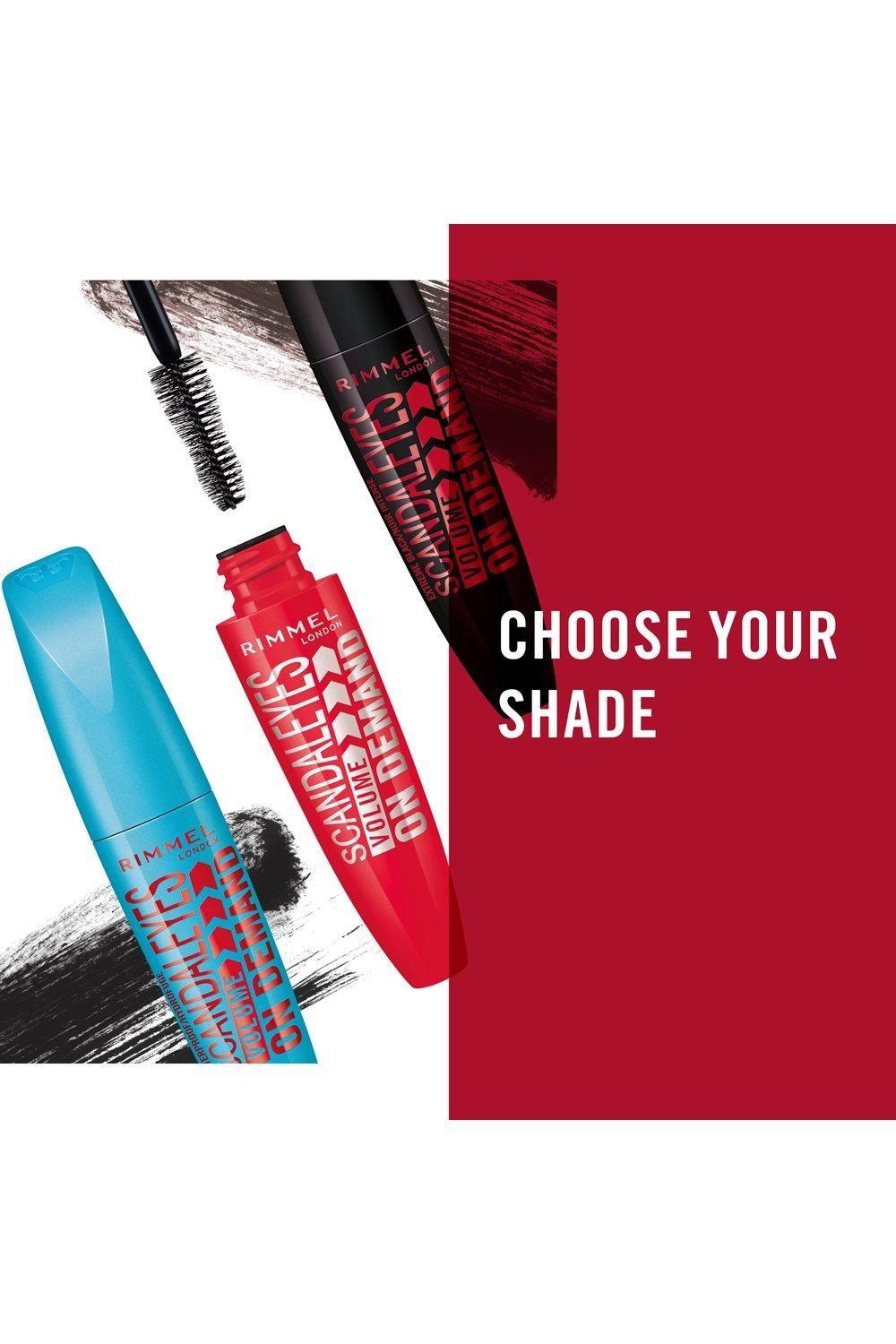Rimmel London Scandal'Eyes Volume On Demand Mascara - Black Brown Black Brown image 9