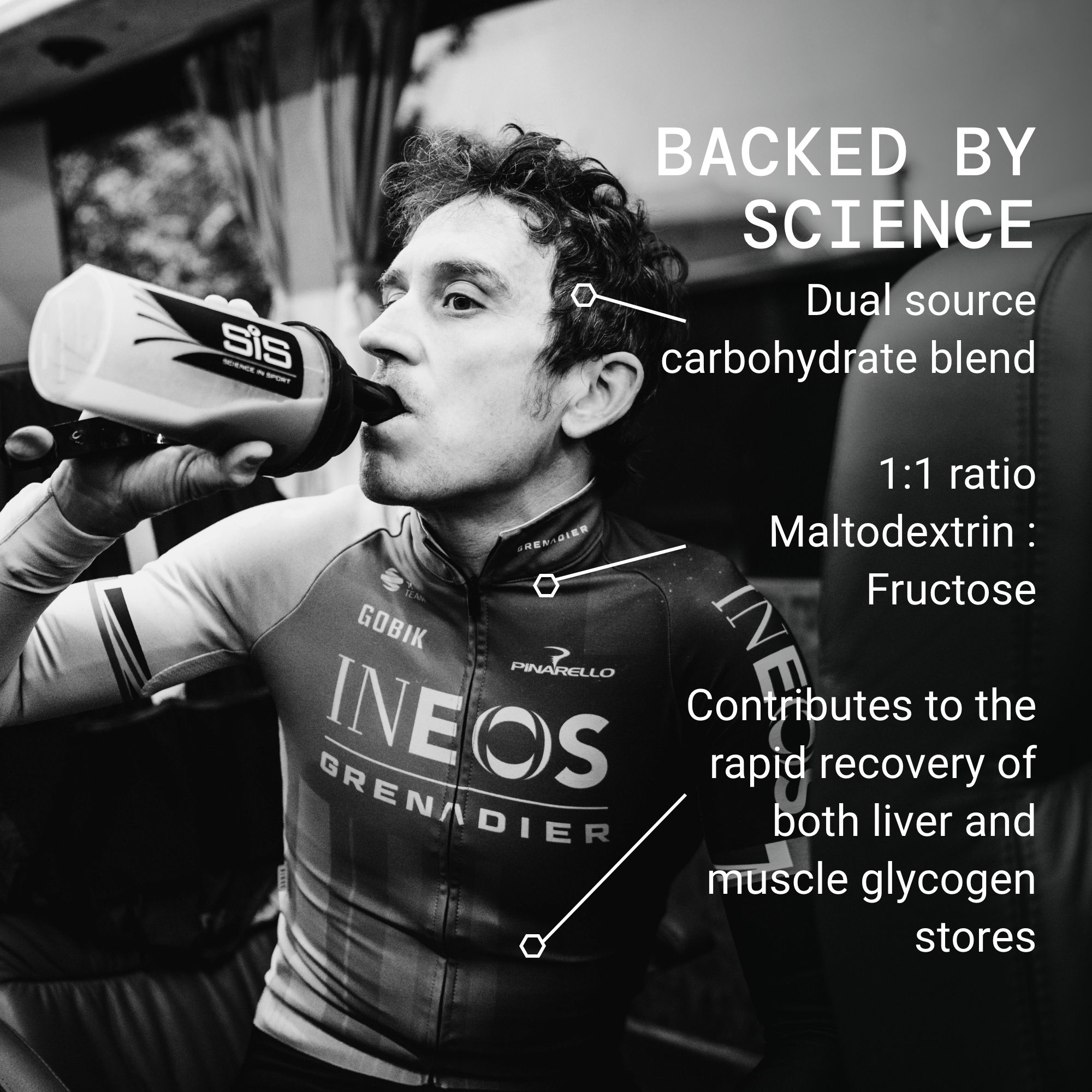 Science in Sport Beta Recovery - Dual Source Recovery Drink - Chocolate - 500g image 4