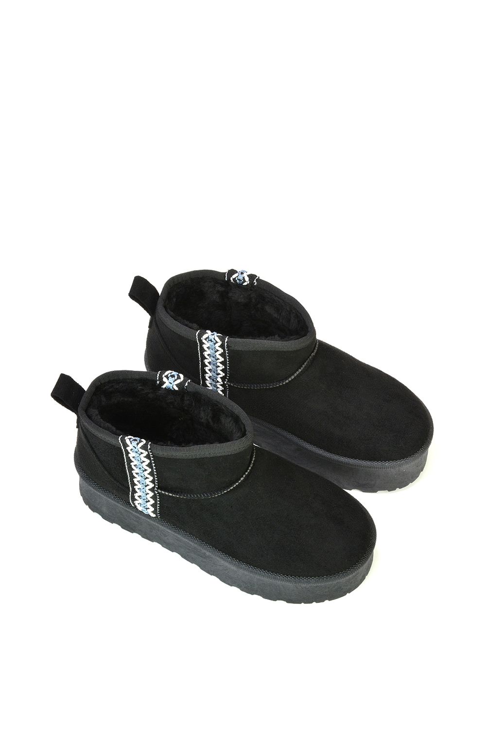 XY London 'Thea' Warm Aztec Mini Ankle Boots image 3