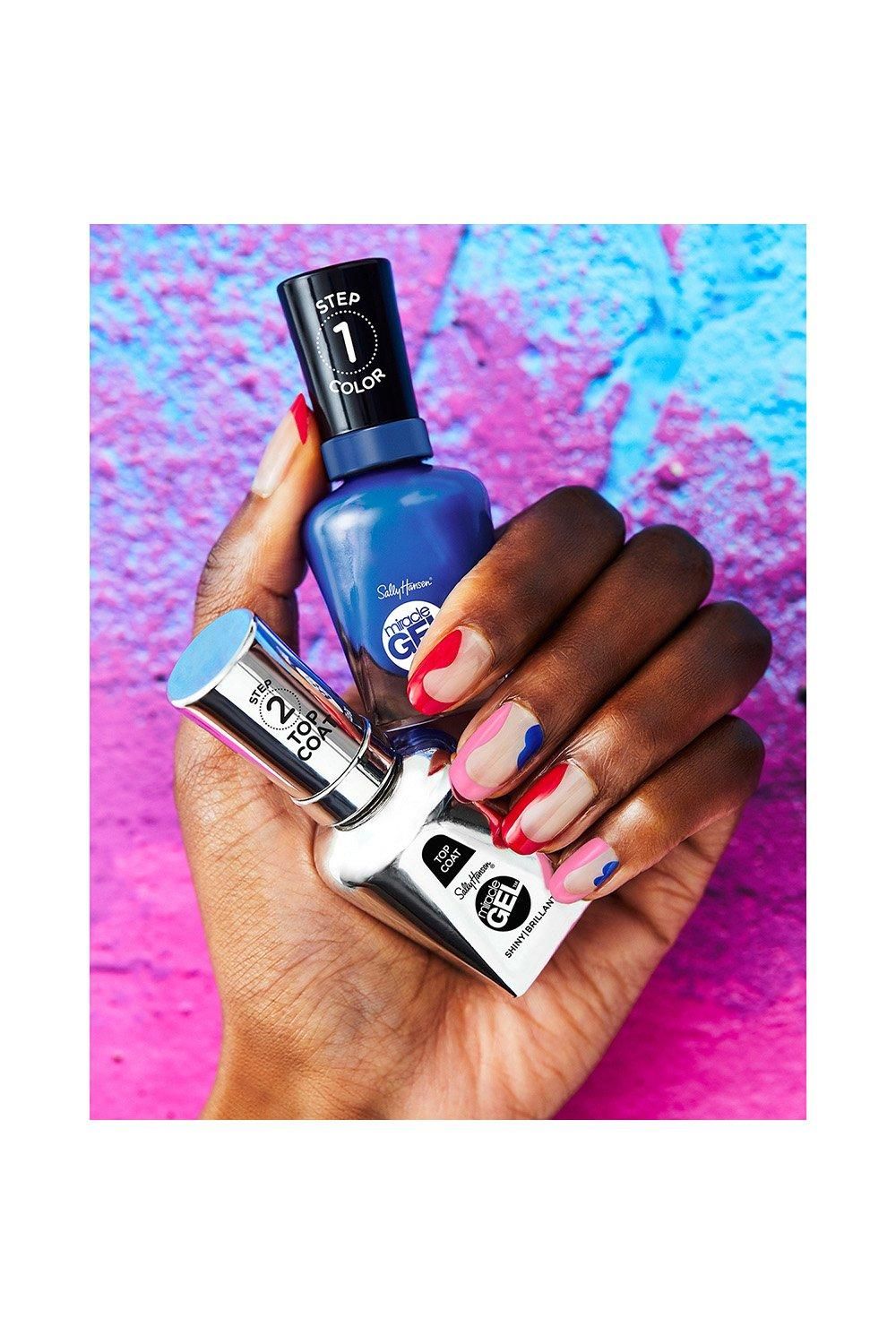 Sally Hansen Sally Hansen Miracle Gel Nail Polish 152 Tidal Wave Blue image 4