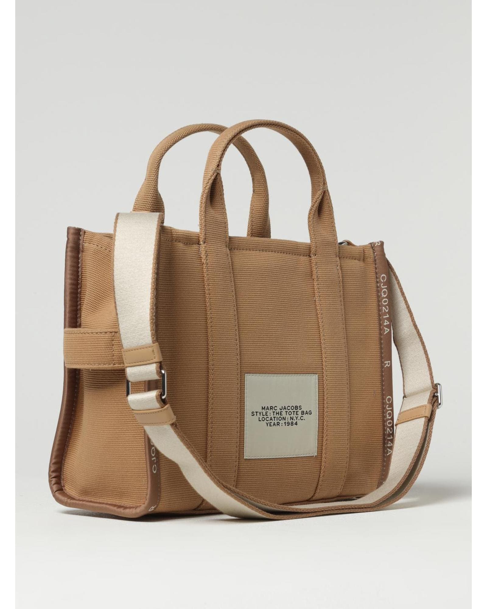 Marc Jacobs The Tote Bag Canvas Tote Wo - Camel Handbags image 2
