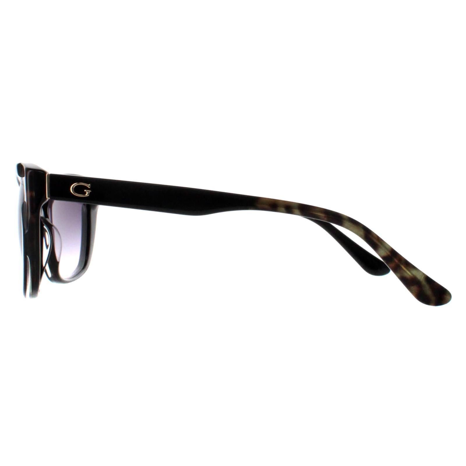 Guess Cat Eye Black Dark Blue Gradient GU7511 image 3