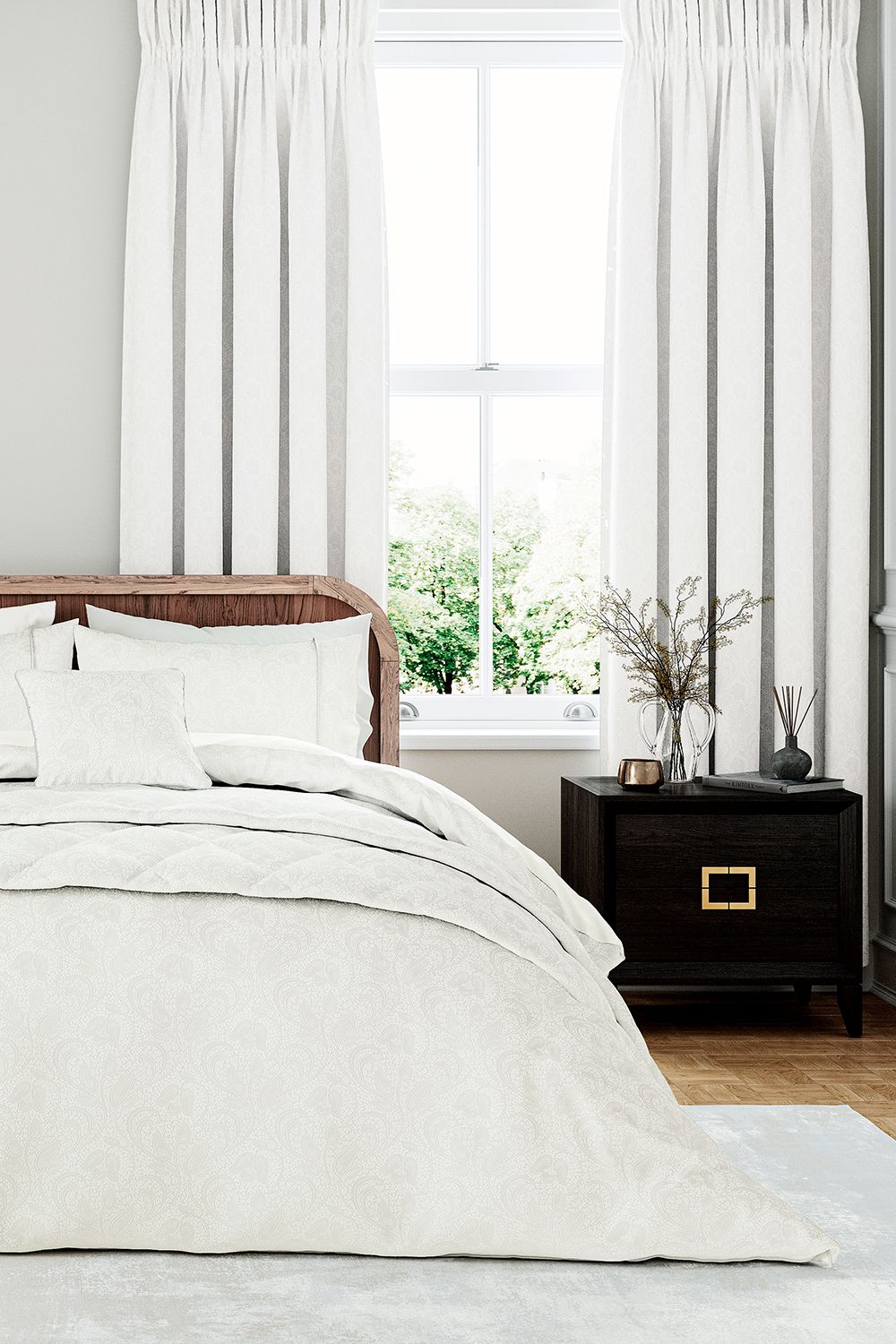 1951 'Ashleigh' Jacquard Bedspread image 3