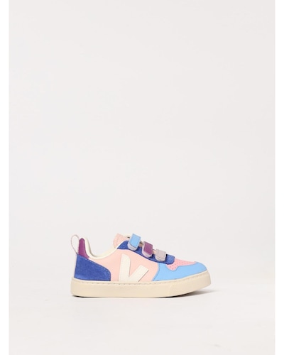 Veja Esplar Kids Velcro Sneakers - Pink Footwear